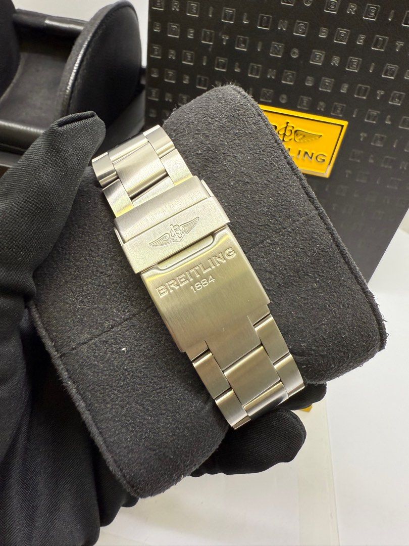 Breitling Avenger Seawolf (Category: Luxury Watches) located in Makati City. Submitted by itsyourwatches (Listing ID 1352365233, Image 2). Description: P180,000 Breitling Avenger Seawolf Black Dial, 45mm Steel Automatic Ref-A1733110/BC30 Year 2014 Box & Papers .