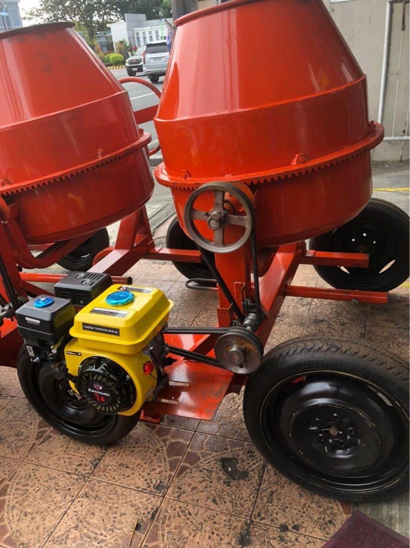 BUNDLE PROMO ONE BAGGER MIXER (Category: Announcements) located in Santa Rosa. Submitted by ljesguerra (Listing ID 1352472608, Image 3). Description: ‼️BUNDLE PROMO ALERT ‼️ H-FRAME ONE BAGGER CEMENT MIXER WITH KAWASAKI GAS ENGINE 7.5HP ✅With FREEBIES 🆓Option 1: FREE PORTABLE YAMATO CONCRETE VIBRATOR WITH HOSE 🆓Option 2: FREE DELI ANGLE GRINDER AND DELI IMPACT DRILL Specs: H Frame Capacity: 1 Bagger Engine: Gasoline Bowl: 2mm sides 5mm Bottom W