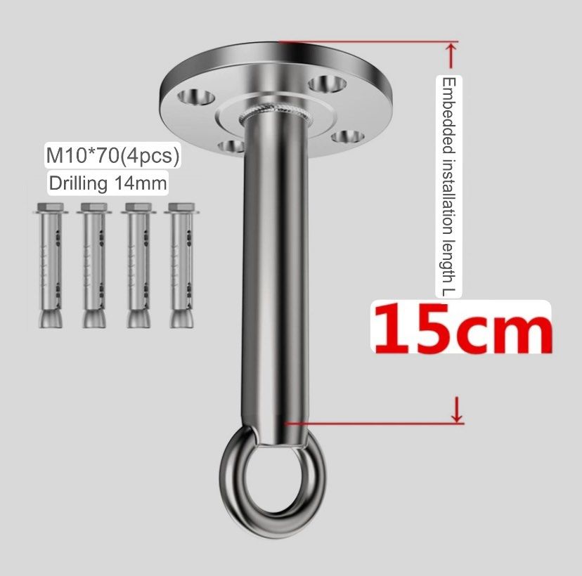 Ceiling hook (Category: Home Improvement Tools & Accessories) located in Singapore. Submitted by mrkelectrical (Listing ID 1352439972, Image 1). Description: Stainless steel .