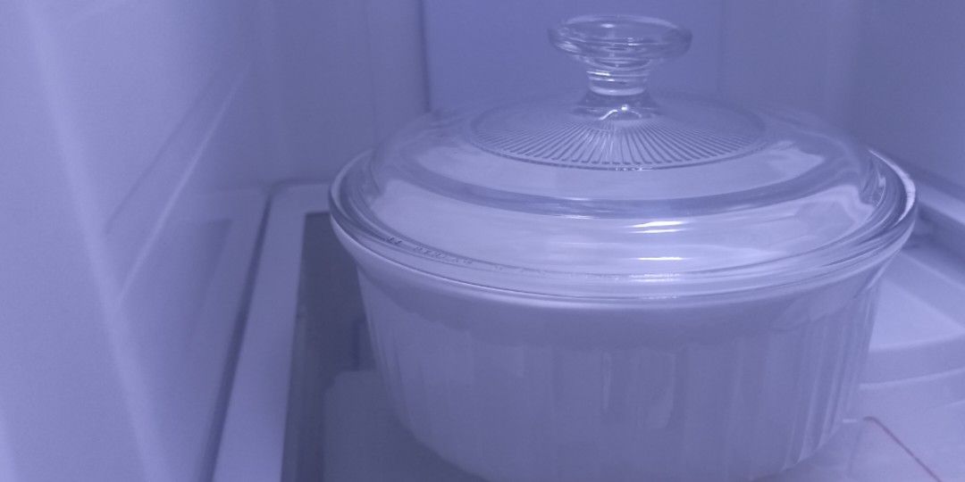Corningware French White pot with lid 1.4L, 2.3L