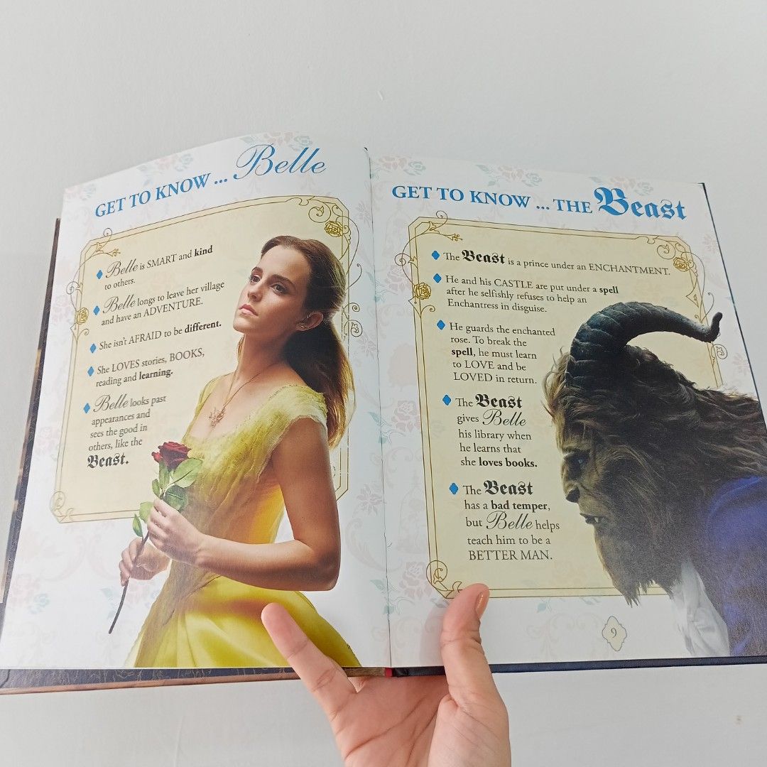 Disney Beauty and the Beast [annual 2018] (Category: Storybooks) located in Binan City. Submitted by ra.gray (Listing ID 1352392372, Image 3). Description: Hardcover almost 2-3 pages only po may sulat.