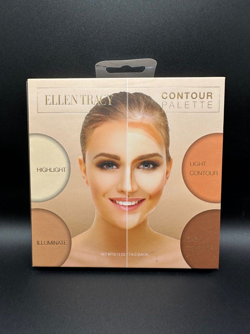 Ellen Tracy Contour Palette (Category: Makeup) located in Manila. Submitted by elle_scent (Listing ID 1352461281, Image 1). Description: Authentic Guaranteed Brandnew and Sealed Actual photos Location Mandaluyong Lalamove Grab Manila Area JRS only for provincial Area Mode of payment Gcash and BDO .