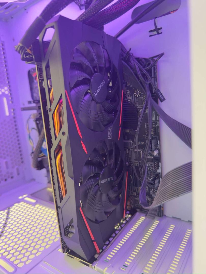 Gaming Computer - For Sale (Category: Desktops) located in Pasig City. Submitted by owenmaye30 (Listing ID 1352386238, Image 3). Description: 11th Gen Intel(R) Core(TM) i5-11400 @ 2.60GHz 16.0 GB of RAM DDR4 512 NVME SSD 1TBHDD Gigabyte Radeon RX 570 8GB Thermaltake Smart RGB Series PSU 500W 24 Inches MSI Monitor 144HZ 20 Inches Acer Monitor| Dual Bracket Note : ( Open for selling by parts ) .