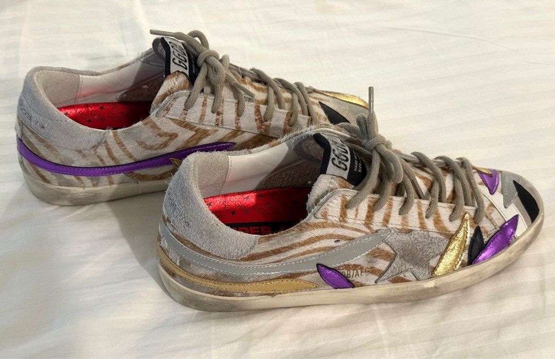 Golden Goose Super Star LTD (REAL) (Category: Sneakers) located in Muntinlupa City. Submitted by polm1 (Listing ID 1352353916, Image 2). Description: Sellin Golden Goose ladies limited edition Size EU38 Used once Authentic Original Bought in EU 20K Last price Txt for faster respond .