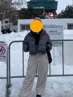 Grey Puffer Jacket