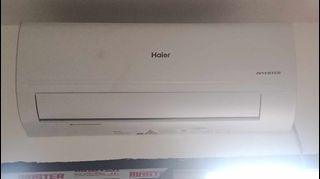 HAIER CLEAN COOL PRO INVERTER SPLIT TYPE AIRCON WITH INSTALLATION PACKAGE