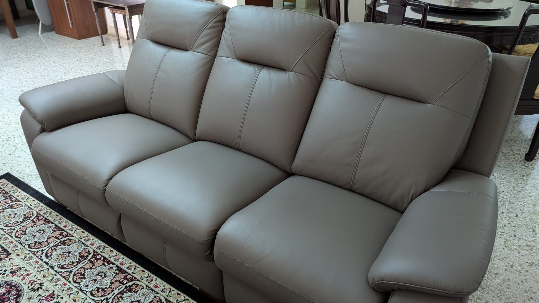 Hardly used sofa set, 3 seater + 1 seater. Giving away to suitable non ...