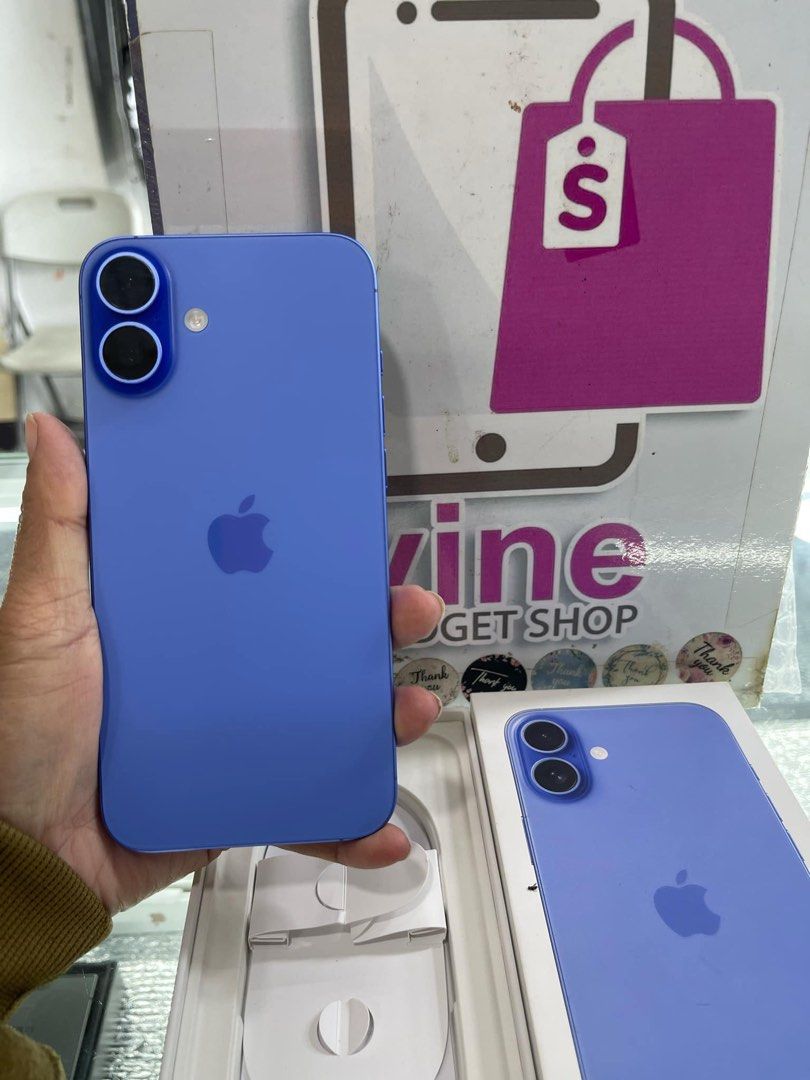 iphone 16plus 128gb dual sim good as new (Category: iPhone 16 Series) located in Cainta. Submitted by vine_gadget_shop (Listing ID 1352343350, Image 2). Description: iphone 16plus 128gb dual sim good as new complete package all original hk variant warranty until october 2025 pick up store greenhills shopping center we accept trade in we accepy credit card and ggives installment we do cod and door to door we ship nationwide for fast transaction ca