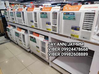 🌻KOLIN WINDOW TYPE INVERTER AIRCON BRAND NEW SEALED🌻