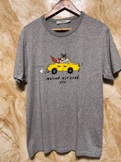 Maison Kitsune by Olympia Le-Tan Taxi Fox Classic Tee