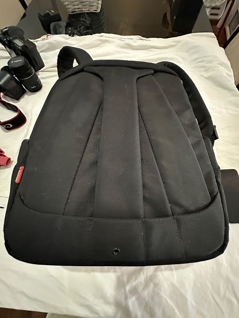 Manfrotto Veloce V Backpack (Black) (Category: Camera Bags & Carriers) located in Angeles City. Submitted by snooky181469 (Listing ID 1352351211, Image 3). Description: PLEASE READ! 1. Item is available. 2. Price is fixed until you make a reasonable offer. 3. Shipment is from Angeles, Pampanga and costs are for buyer's account. 4. Item is as good as new and has no defects or issues. Features: - For DSLR with attached 70-200mm, 2-3 Lenses, Tripods