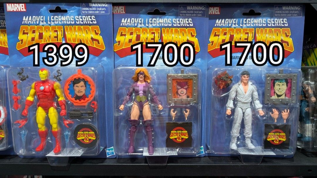 Marvel Legends Secret Wars (Category: Figurines & Statues) located in Mandaluyong City. Submitted by 4bma_toys (Listing ID 1352349245, Image 2). Description: ✓Please read the details carefully ✓Prices on pictures •Mode of Payment: BDO, BPI, or Gcash •Note: 3 days reservation only. (Unless paid in full) •Can be delivered thru: -Lalamove, Grab, Angkas, Etc. at buyer's cost. -LBC Direct or COP SF only by schedule. -(Must pay the item first) -I also 