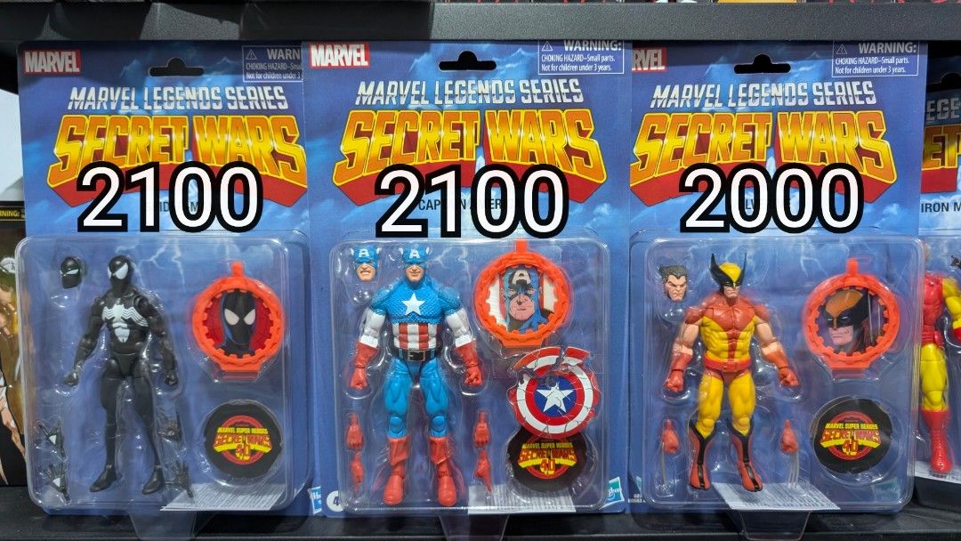 Marvel Legends Secret Wars (Category: Figurines & Statues) located in Mandaluyong City. Submitted by 4bma_toys (Listing ID 1352349245, Image 1). Description: ✓Please read the details carefully ✓Prices on pictures •Mode of Payment: BDO, BPI, or Gcash •Note: 3 days reservation only. (Unless paid in full) •Can be delivered thru: -Lalamove, Grab, Angkas, Etc. at buyer's cost. -LBC Direct or COP SF only by schedule. -(Must pay the item first) -I also 