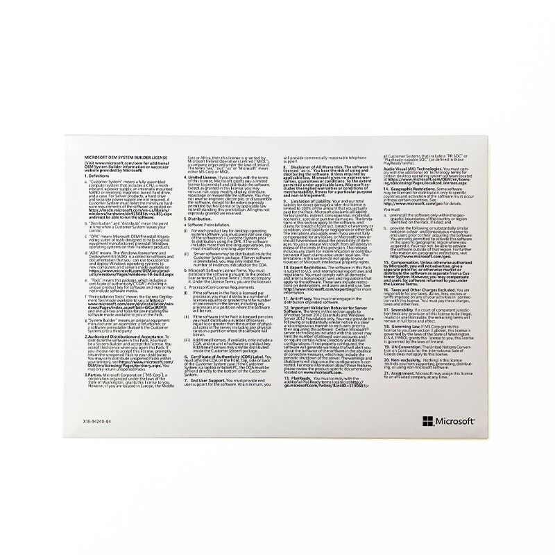Microsoft Windows server 2022 standard 16 Core 64Bit Key License DVD ...