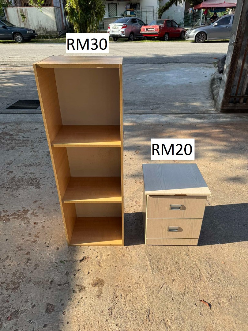 Multipurpose Rack Cabinet Drawer Table NightStand, Furniture & Home ...