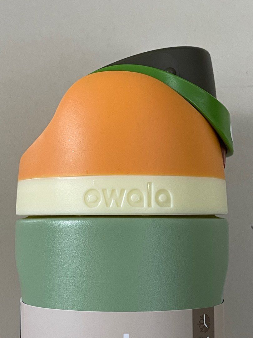 Owala FreeSip Insulated Stainless Steel Water Bottle with Straw (Category: Water Bottles & Tumblers) located in Manila. Submitted by shopandscore (Listing ID 1352368840, Image 2). Description: Please check last picture for very slight dent not noticeable. Happened during transit from US to Philippines Brand Owala Capacity 24 Fluid Ounces Color Camo Cool Recommended Uses For Product Travelling Special Feature Spout Cover, Insulated, Carrying Loop 