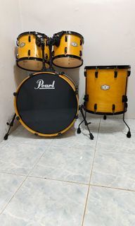Pearl Vision Birch 4-piece Shellpack drums