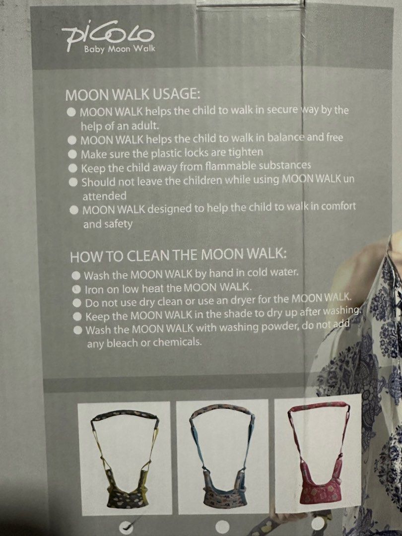 Picolo Baby Moon Walker (walker) (Category: Carriers & Slings) located in San Fernando. Submitted by donaborj (Listing ID 1352434390, Image 2). Description: For children between the ages from 6 months to 14 months to help them to walk not for any usage. It is an ideal way for the child to learn how to walk in safety..