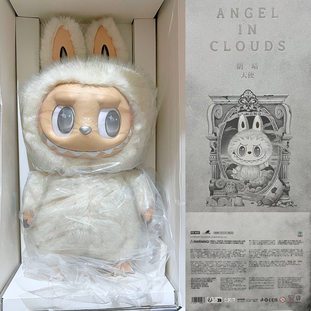 POP MART Zimomo Angel in Clouds (Category: Designer & Blind Box Toys) located in Bulacan. Submitted by arianecleansupcloset (Listing ID 1352485008, Image 1). Description: Brand new Opened box to check contents.