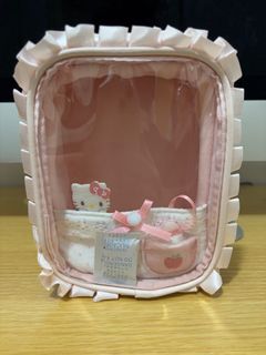 順豐包郵日本正版現貨Sanrio Hello Kitty 公仔收納袋 痛袋 手袋 背包64238204232833110