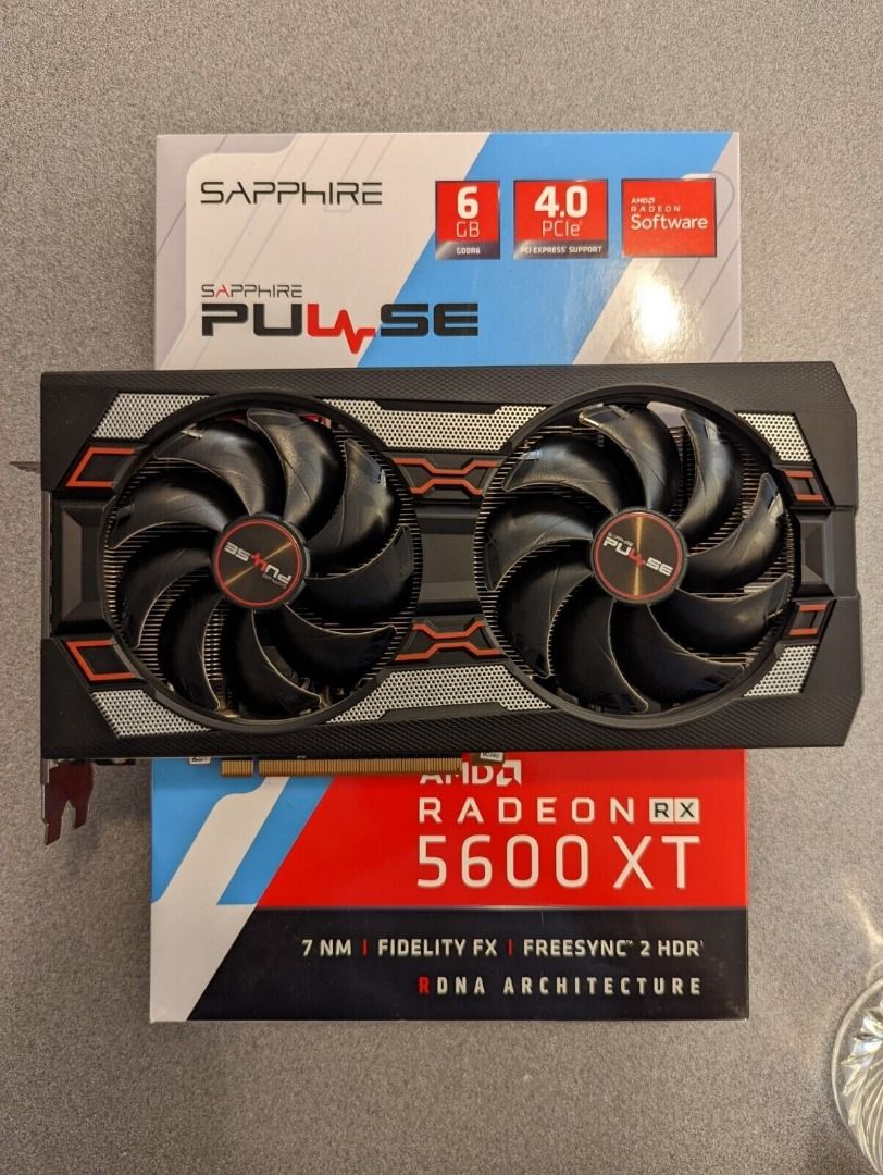 SAPPHIRE PULSE RX 5600 XT 6G GDDR6 | 1080p Monster Hunter, Computers ...