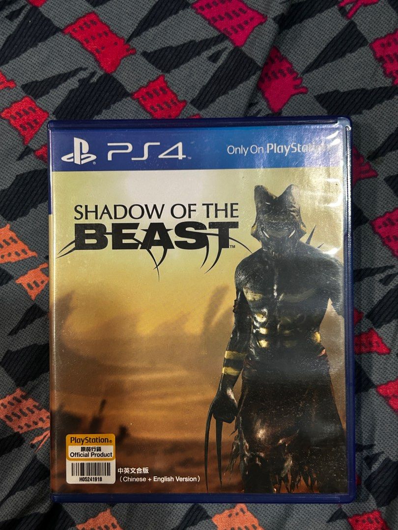 Shadow of The Beast PS4 (Category: PlayStation) located in Cabuyao City. Submitted by dyowi_ (Listing ID 1352347595, Image 1). Description: Shadow of the Beast is an action-adventure game developed by Heavy Spectrum Entertainment Labs and published by Sony Interactive Entertainment for the PlayStation 4 in 2016 price + df.