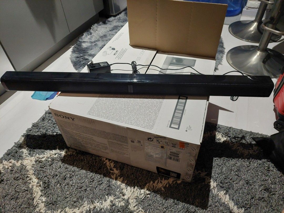 Speaker samsung TV compatible (Category: Soundbars, Speakers & Amplifiers) located in Paranaque City. Submitted by erick_e (Listing ID 1352499186, Image 2). Description: 1 pc Speaker for samsung t.v or any other TV not branded with Free 2 seater 2pcs Black leather Sofa for 2000 Reason for selling Needs space for our home with scratches Super Sale and can Pick up only at Marcelo green village Greenvale 1 paranaque city Medium to large size vehicle