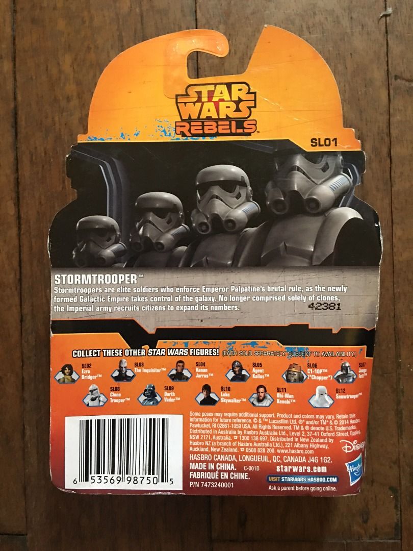 Star Wars Rebels Stormtrooper Action Figure (Category: Figurines & Statues) located in San Juan City. Submitted by dquad.dquad (Listing ID 1352402649, Image 2). Description: Star Wars Rebels Stormtrooper Action Figure Php 600.00 Brand New. Location: Mandaluyong.