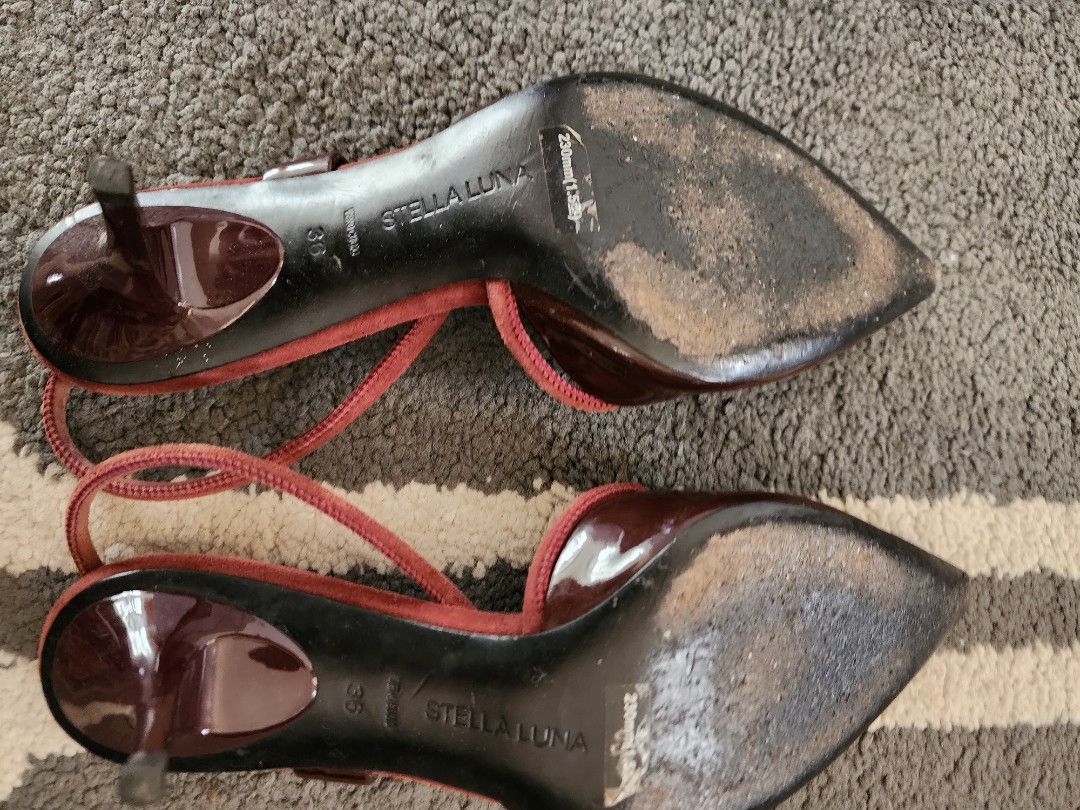 Stella luna heels (Category: Heels) located in Paranaque City. Submitted by declutterproject (Listing ID 1352446046, Image 3). Description: not fit me me anymore..