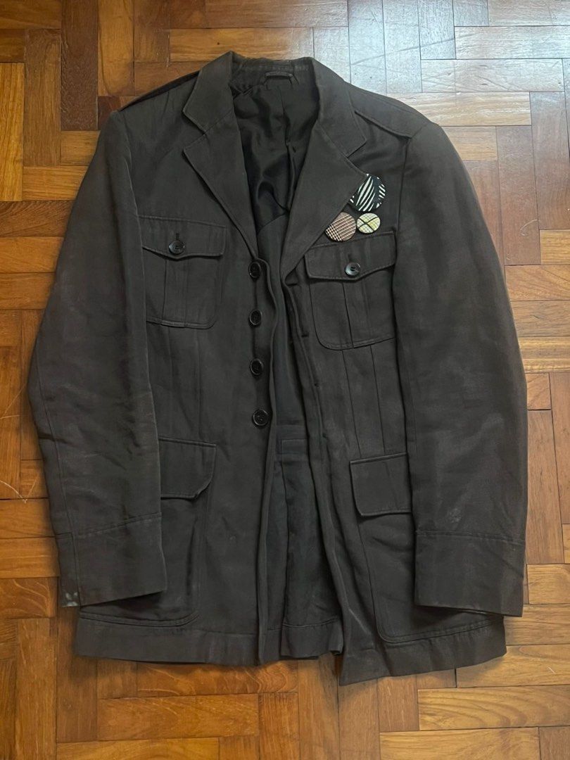 ジャケット・アウター GUCCI by Tom Ford AW2001 Safari Jacket Tom Ford Era Gucci Safari Jacket from spring 2003, Men's Fashion