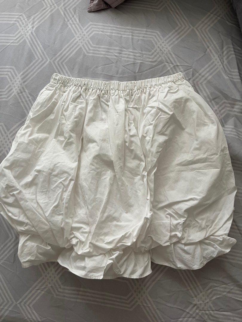 Girl Bubble Skirt - Off White - SG2512123A