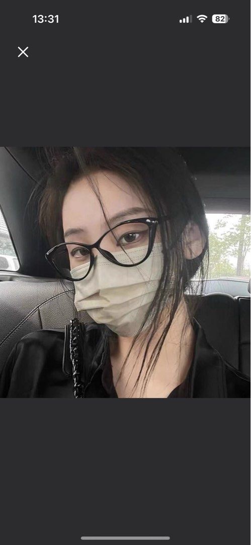 Trendy Aesthetic Black Cat Eye Frame Glasses (Category: Sunglasses & Eyewear) located in Baguio. Submitted by mcx.wardrobe (Listing ID 1297006819, Image 2). Description: doesnt suit my face shape.