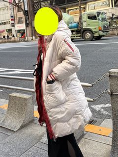 White Long Padded Jacket