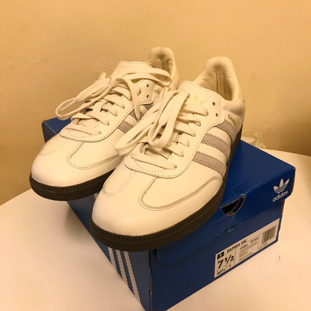 100% authentic Adidas samba (Category: Sneakers) located in Manila. Submitted by 414studio (Listing ID 1352654443, Image 1). Description: 7.5 MEN US Authentic and bought in USA.