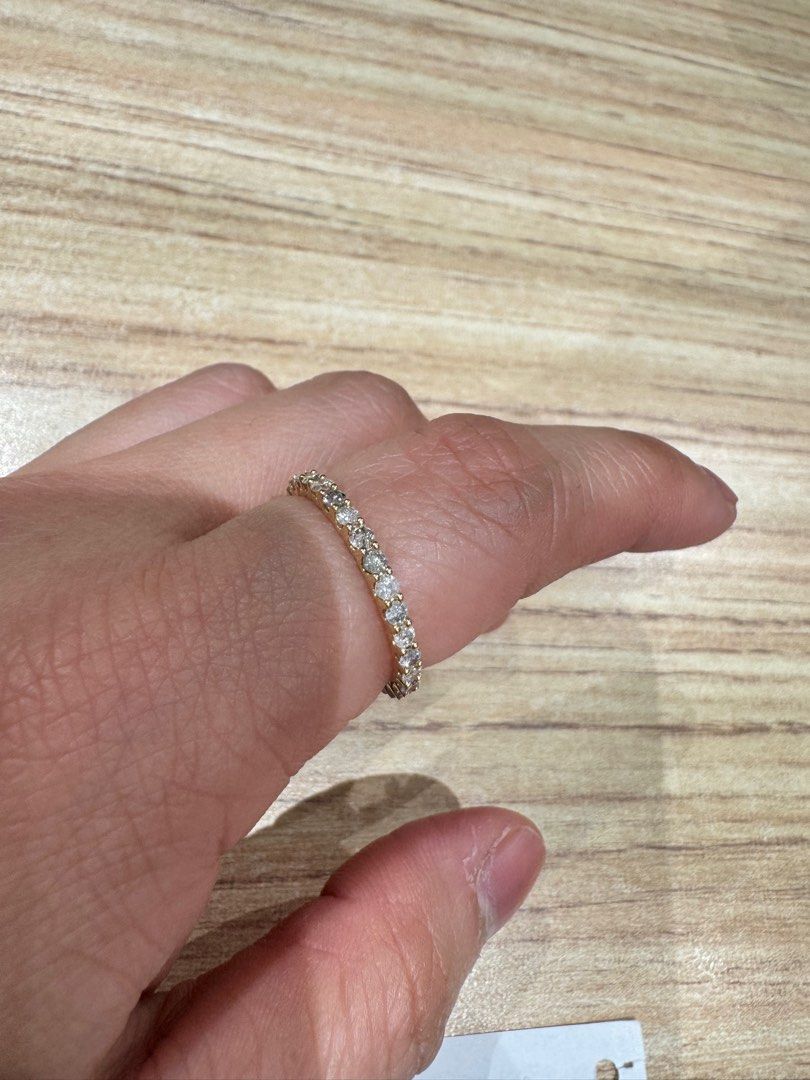 1 carat full eternity natural diamond ring size 7 (Category: Rings) located in Quezon City. Submitted by mmauthenticshop (Listing ID 1352553548, Image 3). Description: 1 carat eternity natural diamond ring size 7 With certificate.