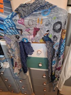 飛天豬絲巾64200167649153110