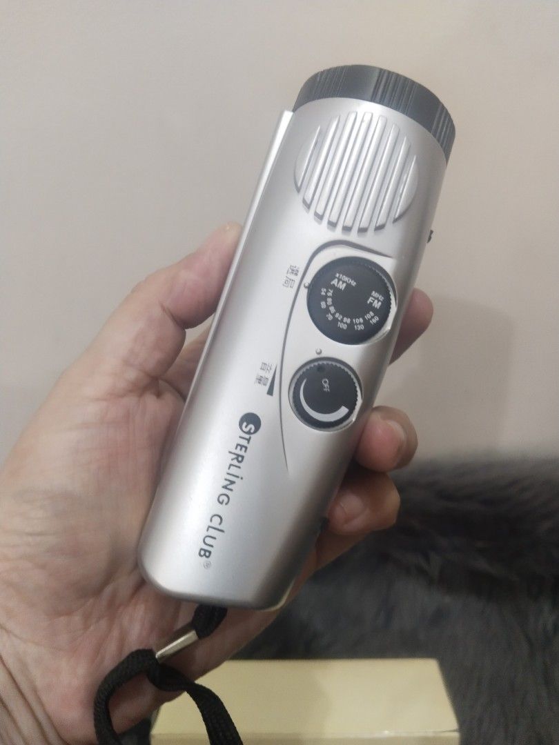 Affordable Sterling Radio flashlight 😍👌 (Category: Portable Music Players) located in Malolos. Submitted by afford.japan (Listing ID 1352661486, Image 2). Description: Affordable Sterling Radio flashlight 😍👌.