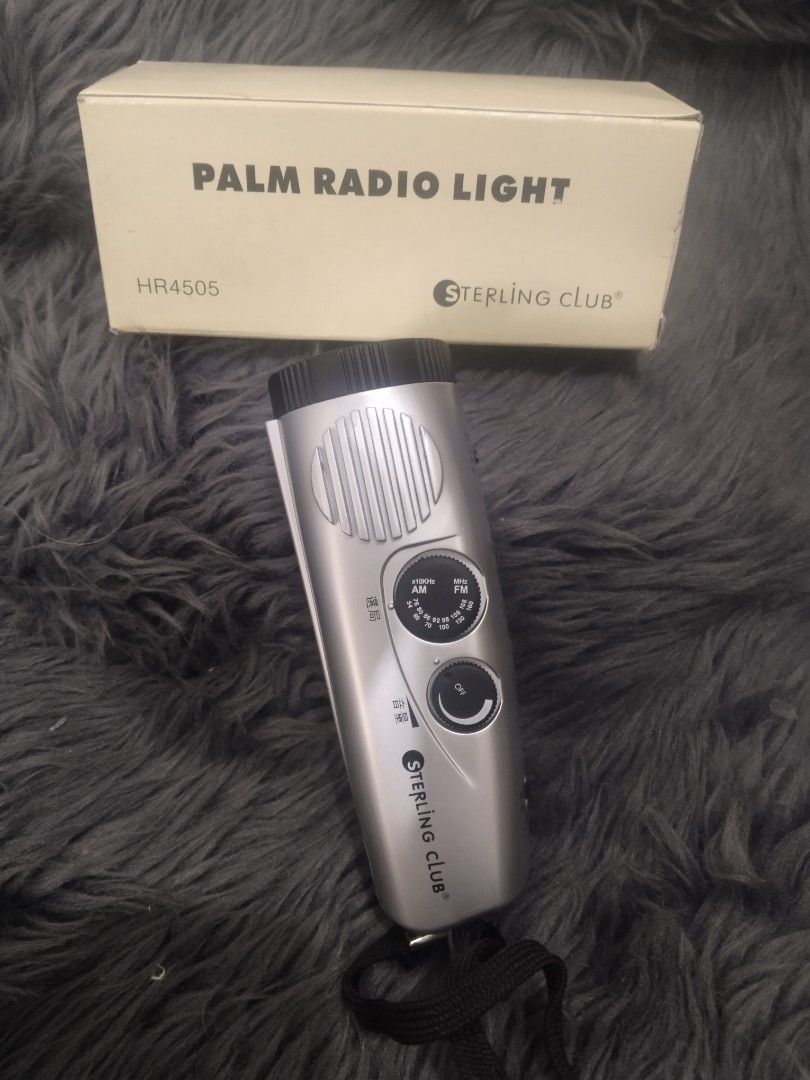 Affordable Sterling Radio flashlight 😍👌 (Category: Portable Music Players) located in Malolos. Submitted by afford.japan (Listing ID 1352661486, Image 1). Description: Affordable Sterling Radio flashlight 😍👌.