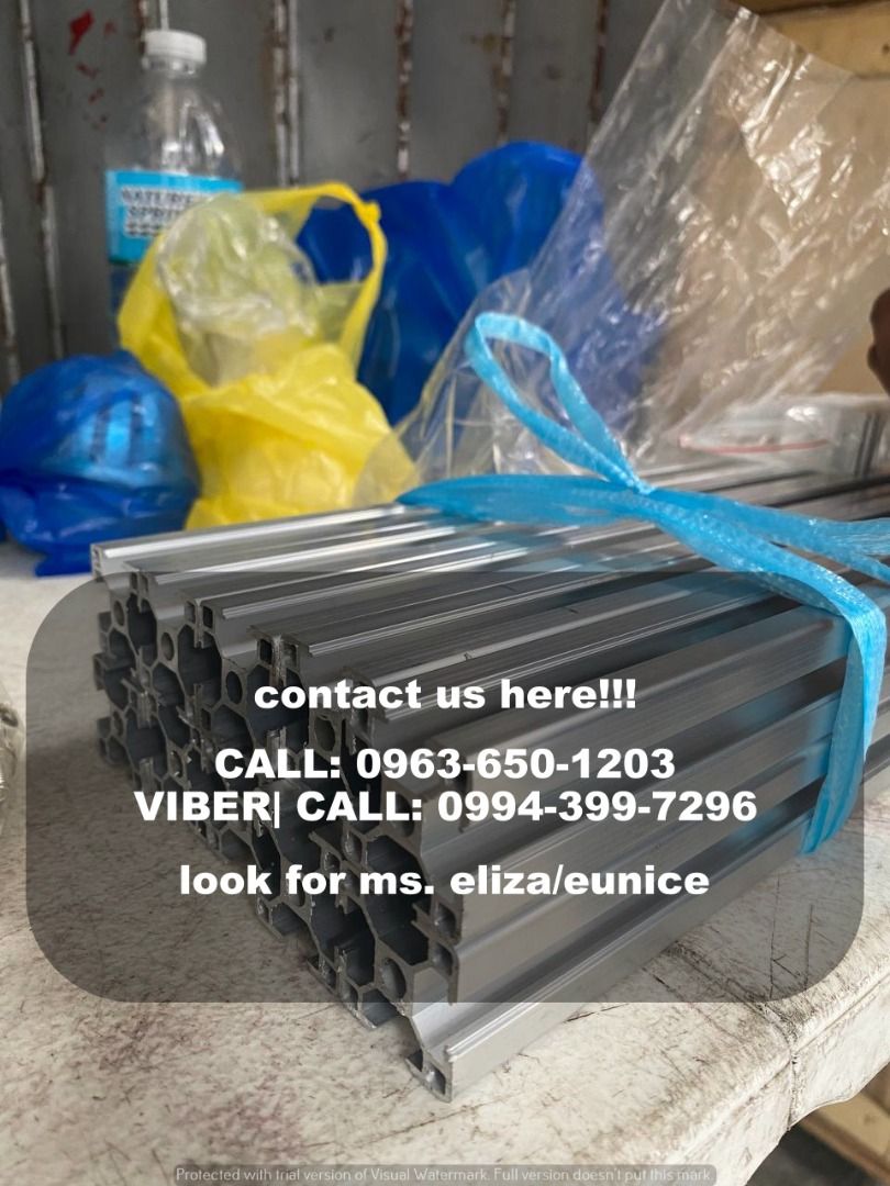 aluminum profile (Category: Other Home Furniture) located in Manila. Submitted by ramoseliza33488 (Listing ID 1352602680, Image 3). Description: " TAKEZO INDUSTRIAL SUPPLY " aluminum profile 𝐂𝐨𝐧𝐭𝐚𝐜𝐭 𝐮𝐬 𝐡𝐞𝐫𝐞: Ms. Eliza Marie LOCATION 📍Manila Branch 📍Cavite Branch.