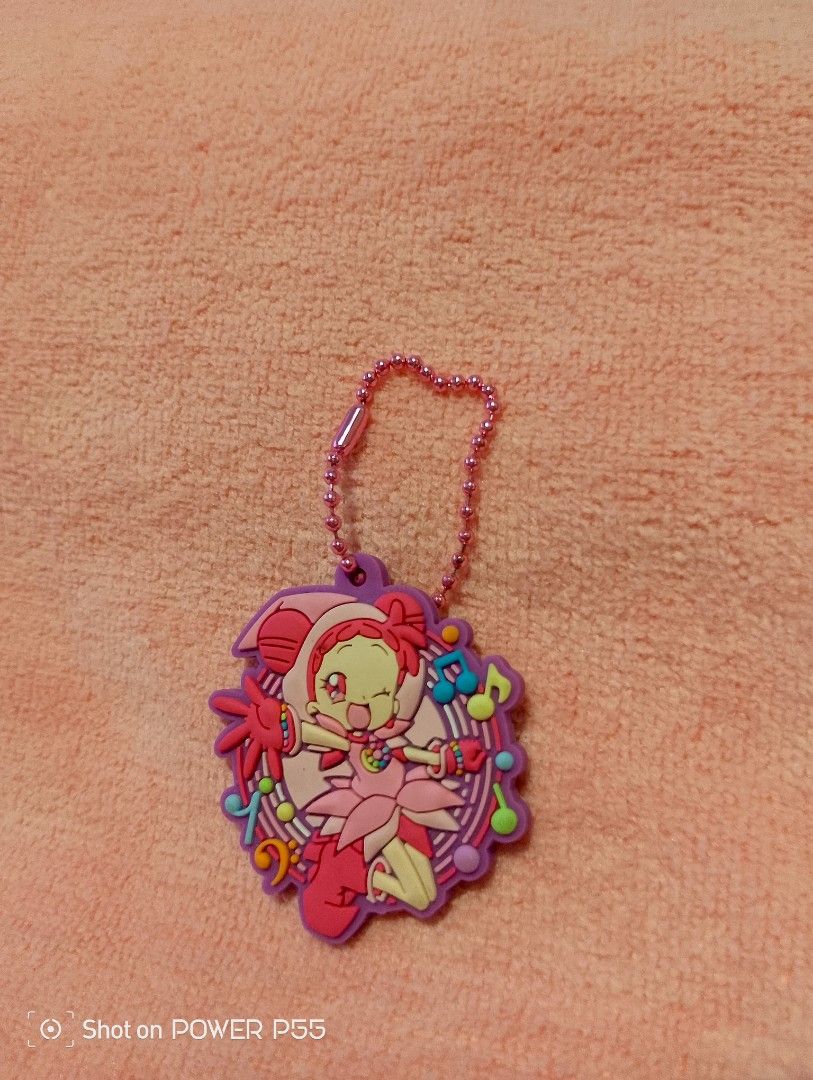 Anime keychain bag charm cute Pink (Category: In-Game Products) located in General Santos City (Dadiangas). Submitted by gensanfinds (Listing ID 1352603960, Image 1). Description: no flaws.