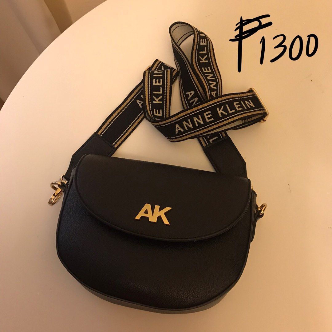 Anne Klein moon leather bag (Category: Cross-body Bags) located in Manila. Submitted by 414studio (Listing ID 1352654619, Image 1). Description: Good as new 100% Authentic .