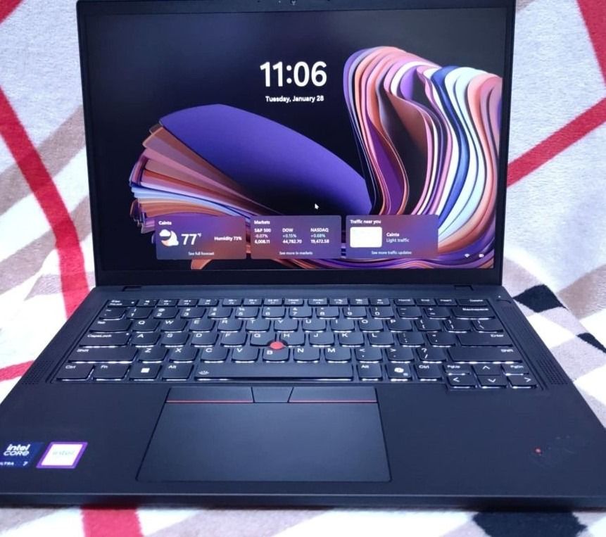 COP COD laptop Lenovo Thinkpad T14 Gen 5 Core Ultra 7 Intel vPRO WUXGA ...