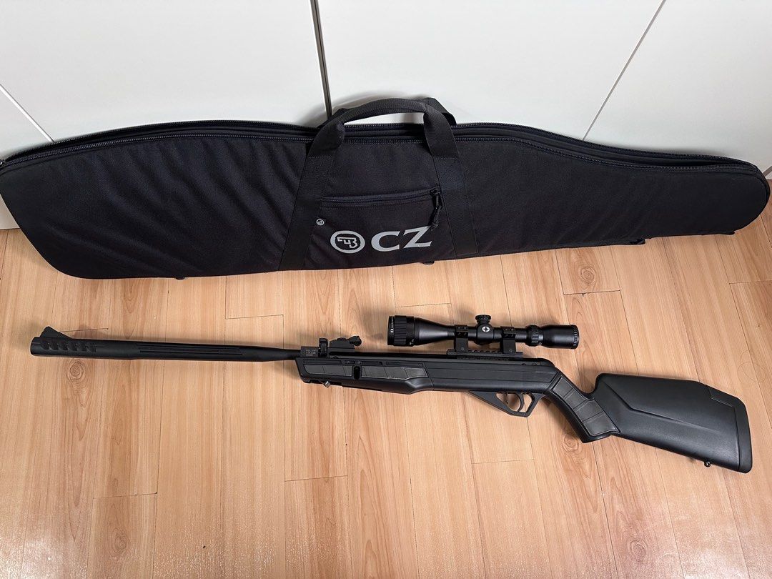 AR with CZ Bag and JSB EXACT AGP (Category: Other Sports Equipment and Supplies) located in Quezon City. Submitted by shermb (Listing ID 1352545259, Image 3). Description: This item was bought brand new less than a year ago from P.B. Dionisio & Co. It was only used for a few hours then stored in the bag until now. UPDATE: Mint condition but there are a few visible scratches (please move past this nalang po kung sobrang maselan. Thank you!) Inclus