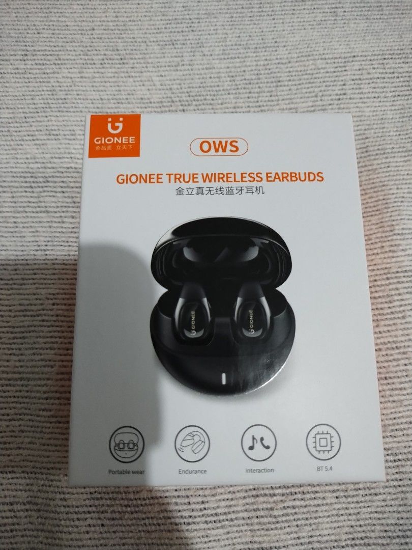 Earbuds clip (Category: Earphones) located in Makati City. Submitted by chamarket.2022 (Listing ID 1352617936, Image 1). Description: gionee true wireless earbuds clip design. Bought a wrong model thus selling the item.
