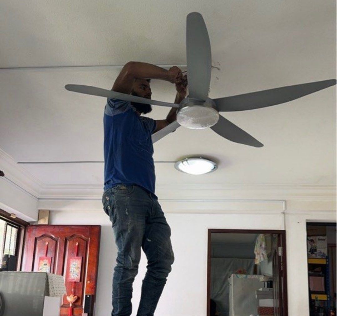 Electrician services HP 83749292 house trips service replace switch power sockets Whole house wiring Sifting point Installation Fan Installation light Installation laundry rack Installation instant water heater Replace DB box (Category: Electrician Services) located in Singapore. Submitted by wjsengineeringpteltd (Listing ID 1233824905, Image 3). Description: we do all kind of electrical job ✅house tripping repair ✅full house wiring/rewiring (HDB