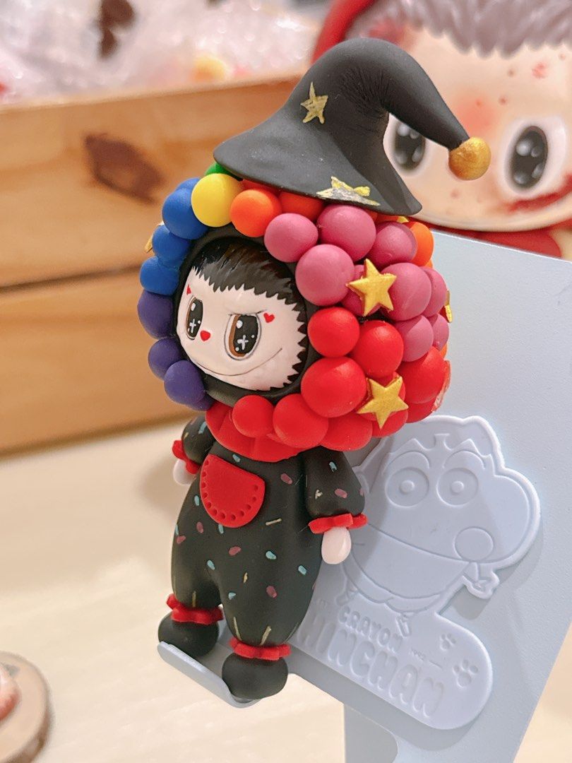 Labubu Clwon Handmade labubu clown2, Hobbies & Toys, Stationery & Craft, Handmade ...
