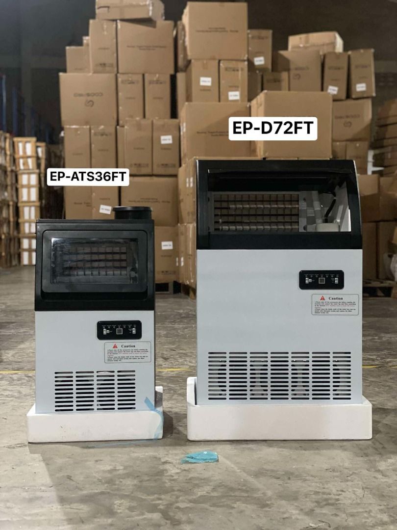 Ice Maker Machine (Category: Industrial Equipment) located in Silang. Submitted by vash_03 (Listing ID 1352539862, Image 2). Description: COMMERCIAL ICE MAKER MACHINE SINGLE INLET AND DUAL INLET WATER AVAILABLE ONHAND!!!!!!! SIZE AND PRICE LIST : 36 kg - dual inlet : worth 13,990 pesos Model: SKF-ATS36FT 50 kg - dual inlet: worth 21,990 pesos Model: SKF-C50FT 72 kg- single inlet water: 26,990 Model: SKF-D72F 80 kg -single inlet water : worth 32,9