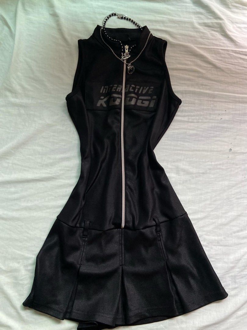 Interactive Koogi Black Cyberpunk Dress / Skort (Category: Dresses) located in Manila. Submitted by calevrs (Listing ID 1352530276, Image 1). Description: size S-M.