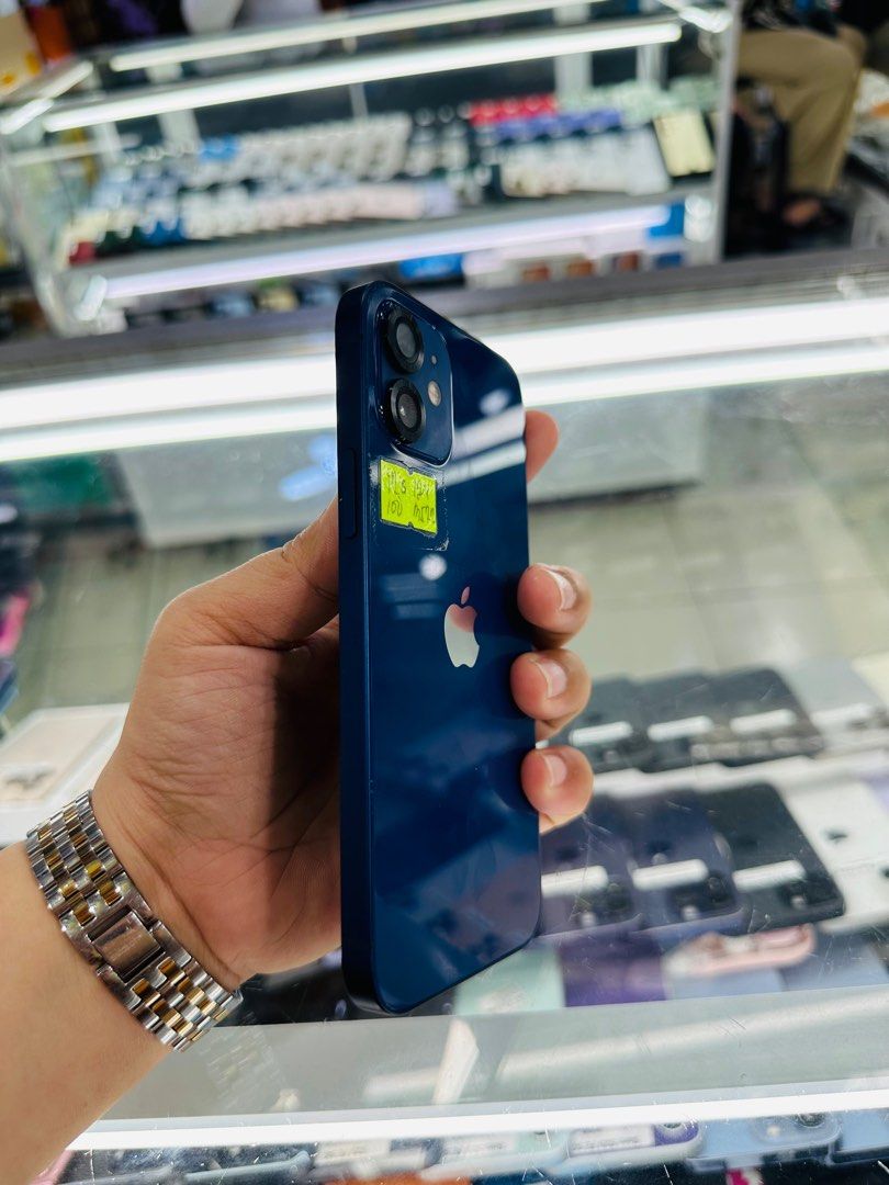Iphone 12 128gb Smartlocked NTC 95% Makinis (Category: iPhone 12 Series) located in San Juan City. Submitted by javedsgadgetshop (Listing ID 1352579153, Image 3). Description: INSTALLMENT OPTIONS : SPAY LATER / GGIVES / CREDIT CARD! WE BUY AND SELL SO PWEDE MAGBINTA OR SWAP ! Quick Specs : 15,500 💵 Iphone 12 •128gb •NTC Variant •100% batt health •Smartlocked •95% Smoothness •No hidden issue | No Repaired •100% Authentic | Not Refurbished •w/ OEM