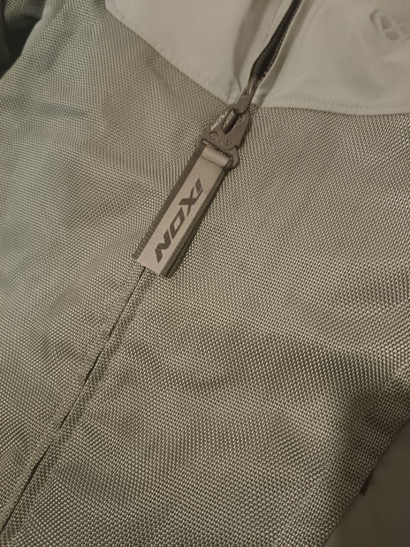 IXON MOTORCYCLE JACKET Size M (Category: Other Motorcycles Parts and Accessories) located in Manila. Submitted by tusker (Listing ID 1352632462, Image 3). Description: IXON MOTORCYCLE JACKET Burning Air Size M Bought from Motoworld PH Rarely used Lady owned but men's size (no shape) With Back protector Chest protector Build in shoulder pads Waterproof inside zippered pocket Two inside Velcro mesh pockets Two outside zippered pockets Detachable zi